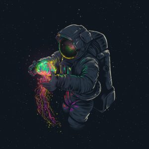 foto de um astronauta