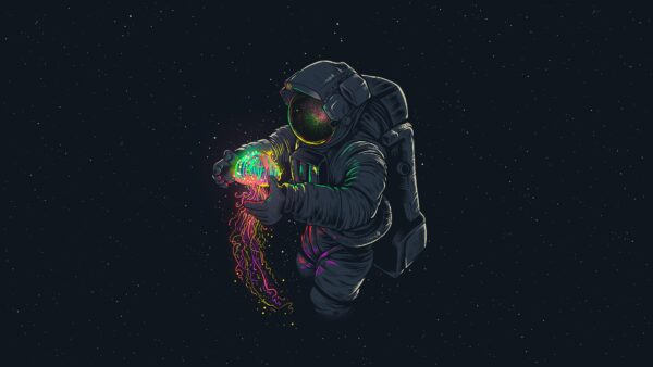 foto de um astronauta